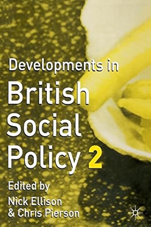 Immagine del venditore per Developments in British Social Policy (National Health Informatics Collection) [Paperback ] venduto da booksXpress