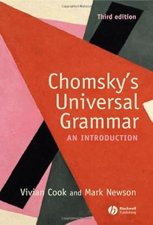 Imagen del vendedor de Chomsky's Universal Grammar: An Introduction by Cook, Vivian J., Newson, Mark [Paperback ] a la venta por booksXpress