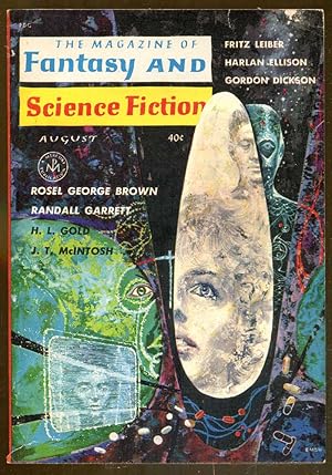 Bild des Verkufers fr The Magazine of Fantasy and Science Fiction: August, 1962 zum Verkauf von Dearly Departed Books