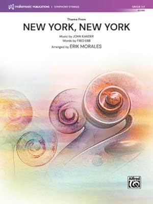 Bild des Verkufers fr Theme from New York, New York (Conductor Score) by Kander, John, Ebb, Fred, Morales, Erik [Paperback ] zum Verkauf von booksXpress