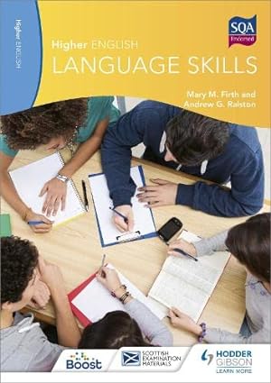 Image du vendeur pour Higher English Language Skills for Cfe by Firth, Mary M [Paperback ] mis en vente par booksXpress