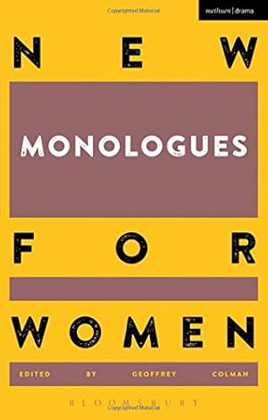 Seller image for New Monologues for Women [Paperback ] for sale by booksXpress
