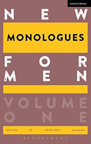Seller image for New Monologues for Men [Paperback ] for sale by booksXpress