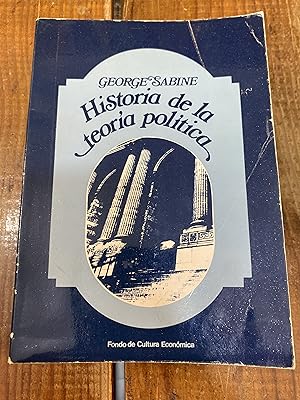 Seller image for Historia de la teora poltica for sale by Trfico de Libros Lavapies