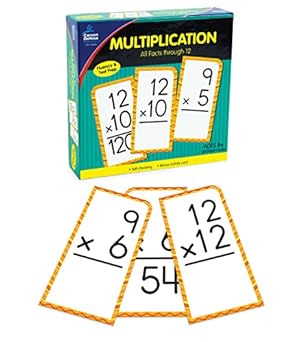 Imagen del vendedor de Multiplication All Facts Through 12 Flash Cards by Carson-Dellosa Publishing Company, Inc. [Cards ] a la venta por booksXpress