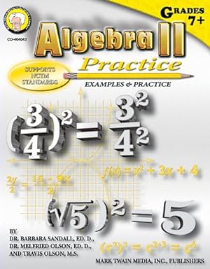 Seller image for Algebra II Practice Book, Grades 7 - 8 by Sandall Ed.D., Barbara R., Olson, Melfried, Olson, Travis [Paperback ] for sale by booksXpress