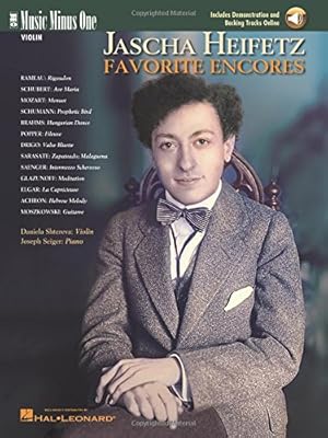 Seller image for Jascha Heifetz - Favorite Encores: Music Minus One Violin by Heifetz, Jascha [Paperback ] for sale by booksXpress