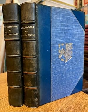 The Oxford Book of English Verse 1250-1900 and The Oxford Book of English Prose [2 volumes]