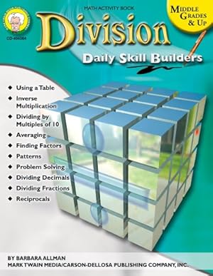 Imagen del vendedor de Daily Skills Builders: Division, Middle Grades & Up by Allman, Barbara [Paperback ] a la venta por booksXpress