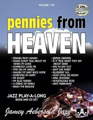 Seller image for Play-A-Long Series, Vol. 130, Pennies From Heaven (Book & 2-CD Set) (Jazz Play-A-Long for All Musicians) by Jamey Aebersold Play-A-Long Series [Paperback ] for sale by booksXpress