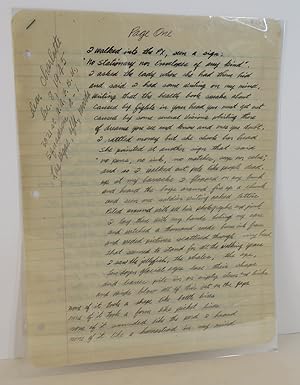 [ Woody Guthrie Handwritten Letter while Army Private ]