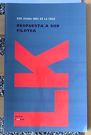 Imagen del vendedor de Respuesta a sor Filotea (Religin) (Spanish Edition) a la venta por Raritan River Books