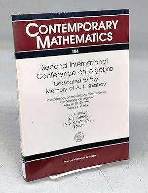 Imagen del vendedor de Second International Conference on Algebra: Dedicated to the Memory of A. I. Shirshov a la venta por Attic Books (ABAC, ILAB)