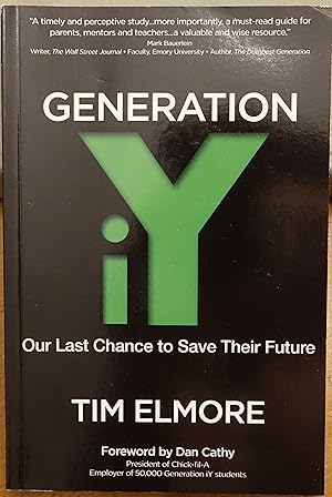 Image du vendeur pour Generation iY: Our Last Chance to Save Their Future mis en vente par Faith In Print