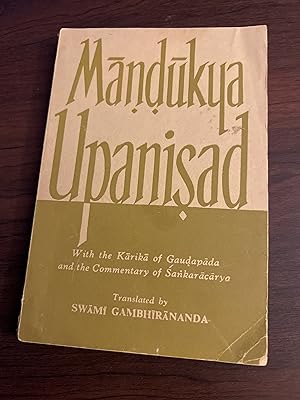 Seller image for Mandukya Upanisad for sale by Alicesrestraunt