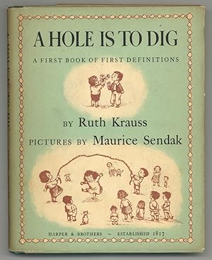 Seller image for A Hole is to Dig: A First Book of Definitions for sale by Between the Covers-Rare Books, Inc. ABAA