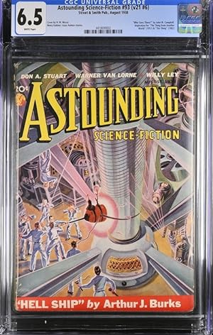 Astounding Stories 1938 August, Contains Who Goes There