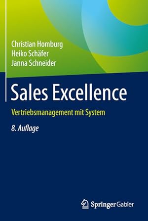 Seller image for Sales Excellence: Vertriebsmanagement mit System for sale by Studibuch
