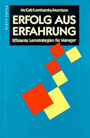 Bild des Verkufers fr Erfolg aus Erfahrung: Effiziente Lernstrategien fr Manager zum Verkauf von Studibuch