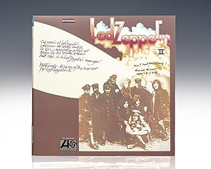 David Juniper and Frank Borman Inscribed Led Zeppelin II.