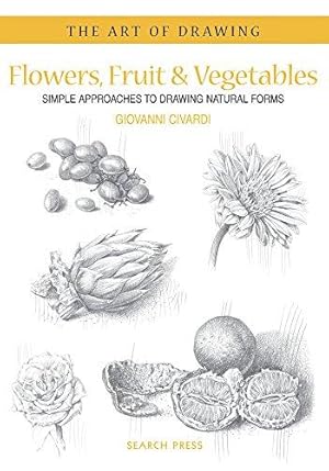 Bild des Verkufers fr Art of Drawing: Flowers, Fruit & Vegetables: Simple approaches to drawing natural forms zum Verkauf von WeBuyBooks