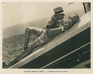 Bild des Verkufers fr Flying Down to Rio (Three original photographs from the 1933 film) zum Verkauf von Royal Books, Inc., ABAA
