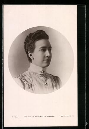 Ansichtskarte Königin Victoria von Schweden