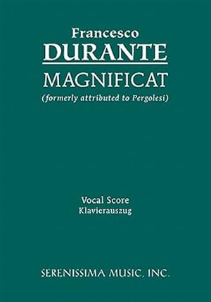 Imagen del vendedor de Magnificat - Vocal score -Language: latin a la venta por GreatBookPrices