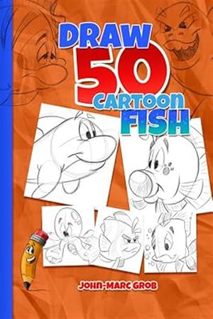 Seller image for Draw 50 Cartoon Fish for sale by GreatBookPrices