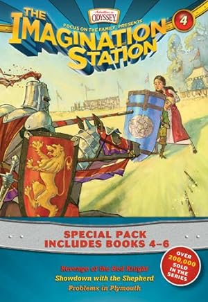 Seller image for Imagination Station Books 3-Pack: Revenge of the Red Knight / Showdown with the Shepherd / Problems in Plymouth (AIO Imagination Station Books) by McCusker, Paul, Hering, Marianne, Eastman, Brock, Younger, Marshal [Paperback ] for sale by booksXpress