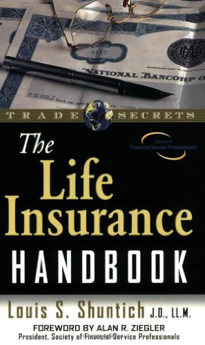 Seller image for The Life Insurance Handbook by Shuntich, Louis S. [Paperback ] for sale by booksXpress