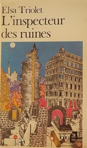 Seller image for L'inspecteur des ruines Triolet 2024-562 Folio BE XX for sale by Des livres et nous