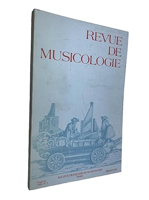 Immagine del venditore per Revue de musicologie Tome 86 venduto da Librairie Douin