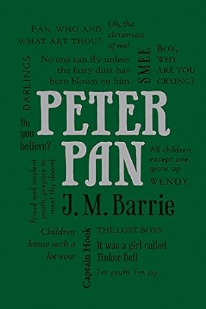 Imagen del vendedor de Peter Pan (Word Cloud Classics) by Barrie, J. M. [Paperback ] a la venta por booksXpress