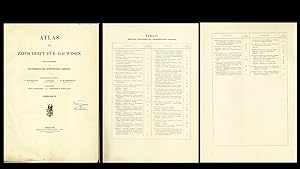 Atlas zur Zeitschrift für Bauwesen. 51. Jahrgang (Originalausgabe 1901)
