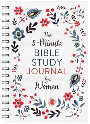 Bild des Verkufers fr The 5-Minute Bible Study Journal for Women by Compiled by Barbour Staff, Biggers, Emily [Spiral-bound ] zum Verkauf von booksXpress