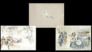 Bild des Verkufers fr Skizzenbuch Daimler-Benz AG. (reich illustrierte Originalausgabe 1951) zum Verkauf von Libro-Colonia (Preise inkl. MwSt.)