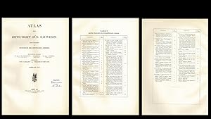 Atlas zur Zeitschrift für Bauwesen. 57. Jahrgang (vollständige Originalausgabe 1907)
