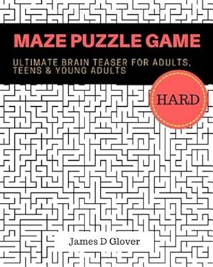 Bild des Verkufers fr Maze Puzzle Game: 50 Ultimate Brain Training Maze for Adults, Teens and Young Adults zum Verkauf von GreatBookPrices