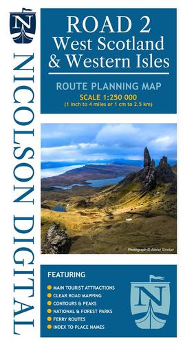 Seller image for Nicolson Road 2, West Scotland & The Western Isles [Map ] for sale by booksXpress