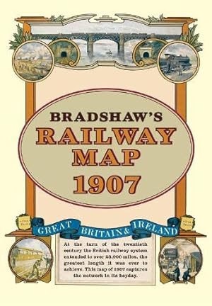 Seller image for Bradshaw's Railway Folded Map 1907 by Bradshaw, George [Map ] for sale by booksXpress