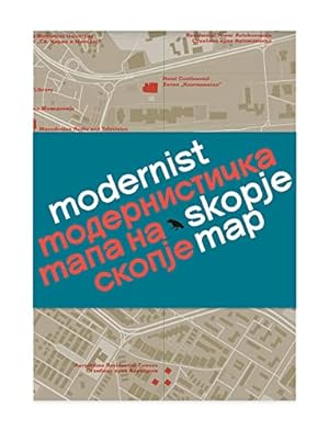Seller image for Modernist Skopje Map by Slavkovic, Ljuba [Map ] for sale by booksXpress