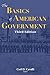Bild des Verkufers fr The Basics of American Government: Third Edition [Paperback ] zum Verkauf von booksXpress