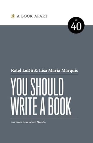 Seller image for You Should Write a Book by Ledû, Katel, Marquis, Lisa Maria [Paperback ] for sale by booksXpress