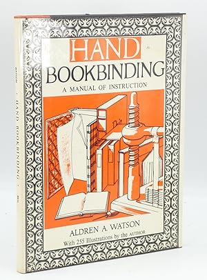 Bild des Verkufers fr Hand Bookbinding A Manual of Instruction zum Verkauf von Besleys Books  PBFA