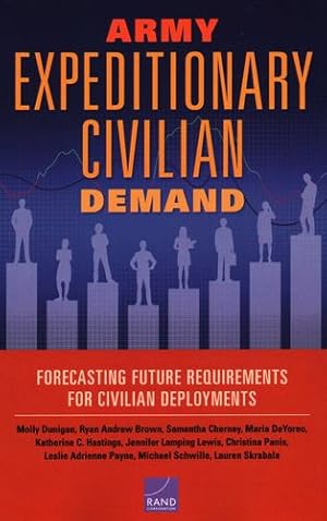 Seller image for Army Expeditionary Civilian Demand: Forecasting Future Requirements for Civilian Deployments by Dunigan, Molly, Brown, Ryan Andrew, Cherney, Samantha, DeYoreo, Maria, Hastings, Katherine C., Lamping Lewis, Jennifer, Panis, Christina, Payne, Leslie Adrienne, Schwille, Michael, Skrabala, Lauren [Paperback ] for sale by booksXpress