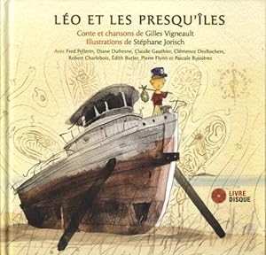 Bild des Verkufers fr Léo et les presqu'îles by Vigneault, Gilles [FRENCH LANGUAGE - Hardcover ] zum Verkauf von booksXpress