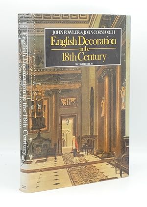 Bild des Verkufers fr English Decoration in the 18th Century zum Verkauf von Besleys Books  PBFA