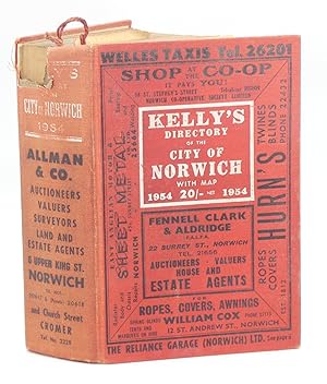 Bild des Verkufers fr Kelly's Directory of the City of Norwich 1954 zum Verkauf von Besleys Books  PBFA