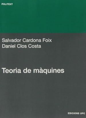 Seller image for Teoria de Mquines by Cardona Foix, Salvador [Paperback ] for sale by booksXpress